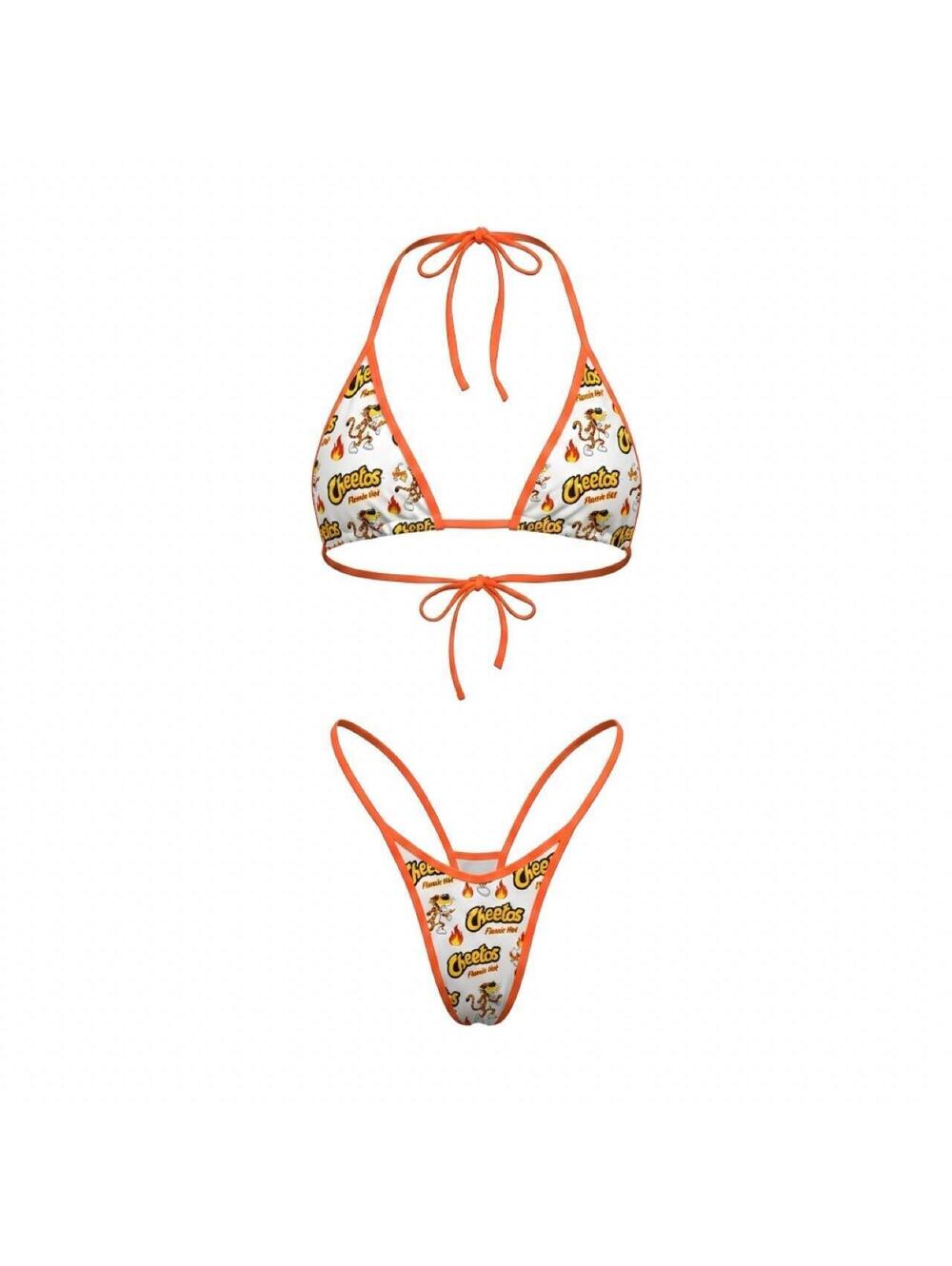 GrlFriday Shop Flamin' Hot Cheeto Slingshot Microkini